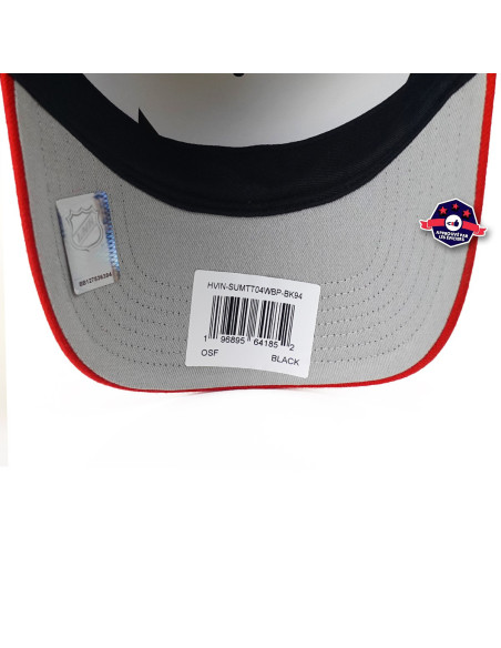 47 CAP NHL CHICAGO BLACKHAWKS SURE SHOTTT SNAPBACK MVP BLACK