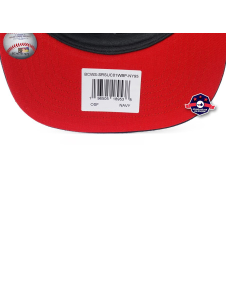 47 CAP MLB ATLANTA BRAVES SURE SHOT UNDER CAPTAIN NAVY