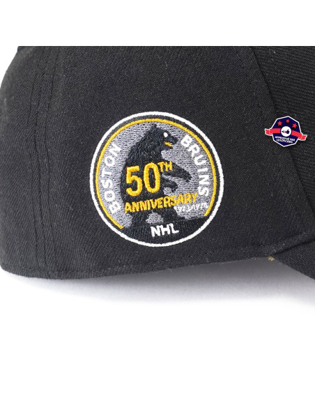 47 CAP NHL BOSTON BRUINS SURE SHOT SNAPBACK MVP BLACK