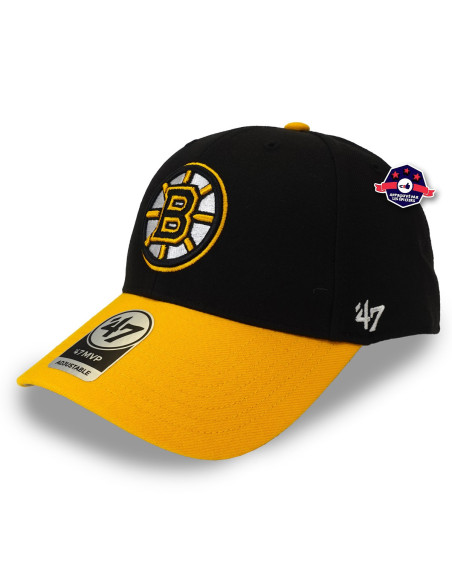 47 CAP NHL BOSTON BRUINS SURE SHOT TT SNAPBACK MVP BLACK