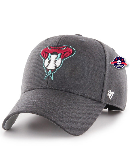 47 CAP MLB ARIZONA DIAMONDBACKS MVP CHARCOAL