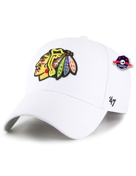 47 CAP NHL CHICAGO BLACKHAWKS MVP WHITE