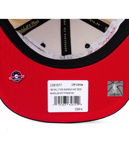 NBA SAIL 2 TONE SNAPBACK HWC 76ERS