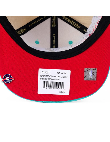 NBA SAIL 2 TONE SNAPBACK HWC GRIZZLIES