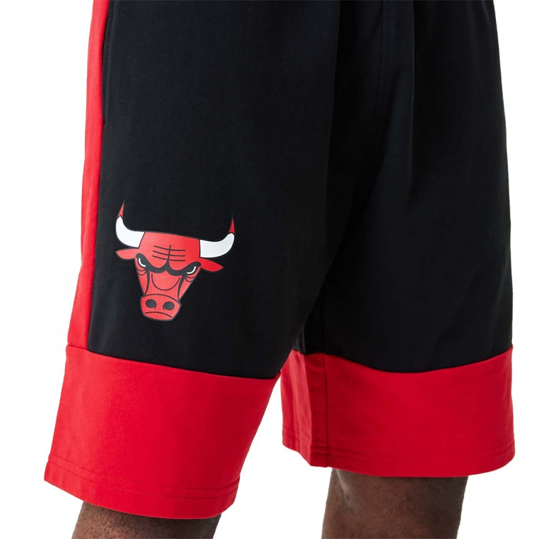 Buy New Era NBA color block shorts Chicago Bulls Brooklyn Fizz