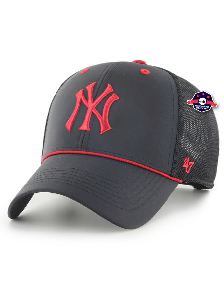 47 CAP MLB NEW YORK YANKEES BRR MESH POP MVP BLACK