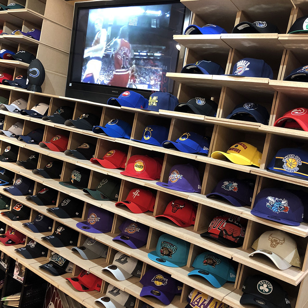 les casquettes chez Brooklyn Fizz